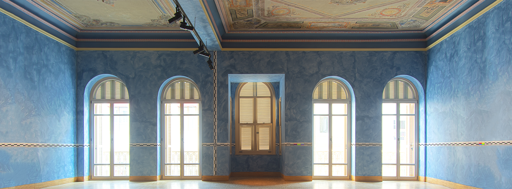 One of a series of murals created for the group show 'The Universe Flickers' at Salt Beyoglu, curated by Annie Fletcher